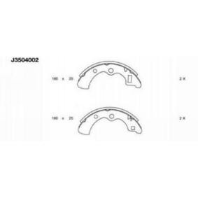 Osta Jarrukenkäsarja NIPPARTS:llä J3504002 edullisesti hintaan 42,29 €