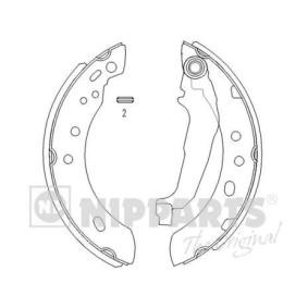 Compre Jogo de maxilas de travão da NIPPARTS J3501043 a um preço baixo por 45,49 €