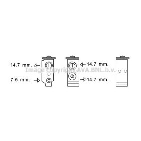 Compre Válvula de expansão, ar condicionado da PRASCO HY1385 a um preço baixo por 56,04 €