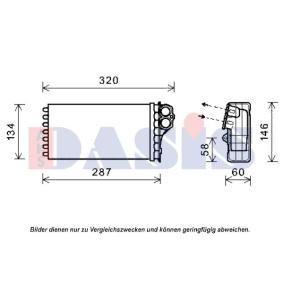 Wärmetauscher, Innenraumheizung 069005N von AKS DASIS günstig für 63,13 € online kaufen