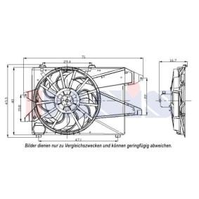 Kühlerlüfter 098113N von AKS DASIS günstig für 93,97 € online kaufen