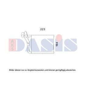 Wärmetauscher, Innenraumheizung für KIA von AKS DASIS