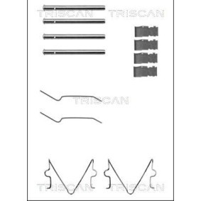 Compre Kit de acessórios, pastilhas de travão de TRISCAN online para Pride II Sedan a preços moderados