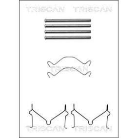 Zubehörsatz, Scheibenbremsbelag 8105 101604 von TRISCAN günstig für 11,93 € online kaufen