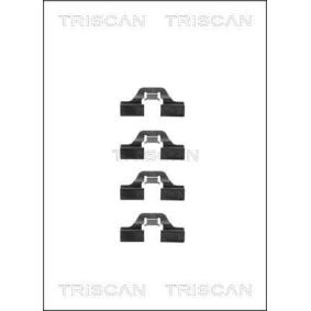 Zubehörsatz, Scheibenbremsbelag 8105 101605 von TRISCAN günstig für 12,64 € online kaufen