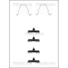 Zubehörsatz, Scheibenbremsbelag 8105 101622 von TRISCAN günstig für 9,91 € online kaufen