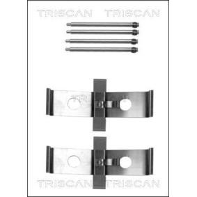 Zubehörsatz, Scheibenbremsbelag 8105 101640 von TRISCAN günstig für 45,81 € online kaufen