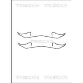 Zubehörsatz, Scheibenbremsbelag 8105 161617 von TRISCAN günstig für 16,74 € online kaufen