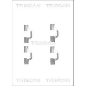 Zubehörsatz, Scheibenbremsbelag 8105 251598 von TRISCAN günstig für 11,30 € online kaufen