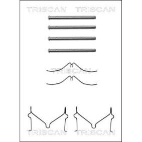Zubehörsatz, Scheibenbremsbelag 8105 501579 von TRISCAN günstig für 11,93 € online kaufen