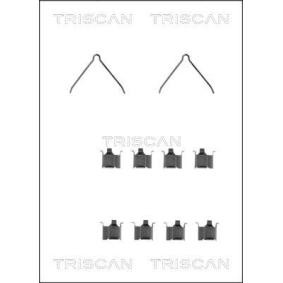 Zubehörsatz, Scheibenbremsbelag 8105 501580 von TRISCAN günstig für 12,18 € online kaufen