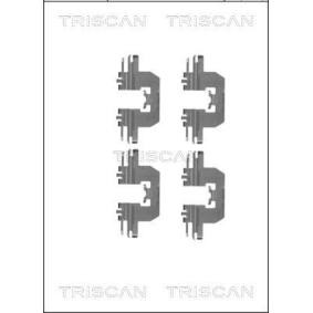 Zubehörsatz, Scheibenbremsbelag 8105 501586 von TRISCAN günstig für 14,90 € online kaufen