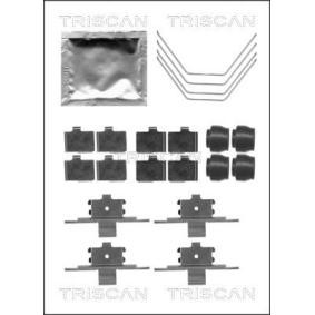 Zubehörsatz, Scheibenbremsbelag 8105 501588 von TRISCAN günstig für 28,28 € online kaufen
