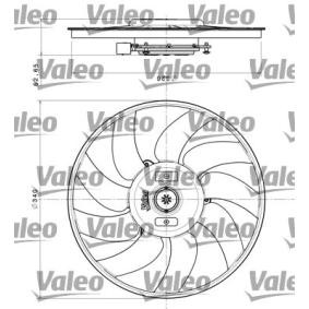 Kühlerlüfter für PORSCHE von VALEO