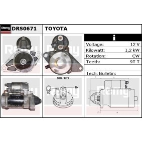 Anlasser DRS0671 von DELCO REMY günstig für 538,57 € online kaufen