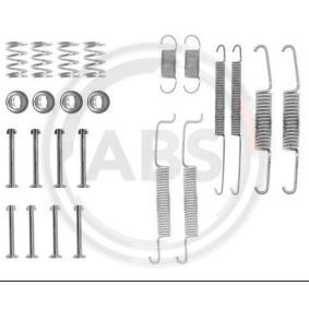 Achetez des Kit d'accessoires, mâchoire de frein A.B.S. 0569Q à prix pour 9,80 €