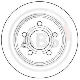Compre Disco de travão da A.B.S. 16298 a um preço baixo por 26,19 €
