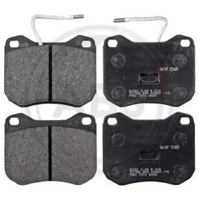 Compre Pastilhas de travão de A.B.S. online para 504 Pick-up a preços moderados