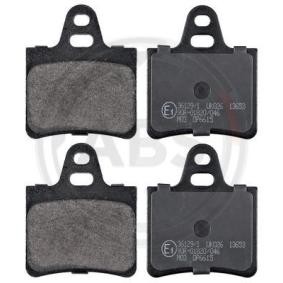Compre Pastilhas de travão da A.B.S. 36129/1 a um preço baixo por 13,36 €