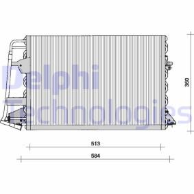 Compre Condensador de aire acondicionado de DELPHI online para Escort Mk6 Familiar (GAL, ANL) a precios moderados