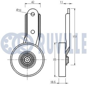 Radlagersatz 7421 von RUVILLE günstig für 18,97 € online kaufen