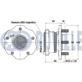 Compre Amortecedor de vibrações, correia trapezoidal estriada de RUVILLE online para SCORPIO I três volumes (GGE) a preços moderados