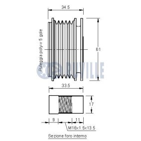Radlagersatz 5712 von RUVILLE günstig für 20,80 € online kaufen
