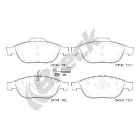 Achetez des Plaquettes de frein BRECK 23141 00 701 10 à prix pour 32,71 €