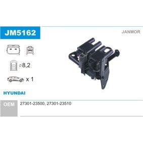 Zündspule JM5162 von JANMOR günstig für 67,10 € online kaufen