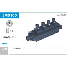 Zündspule JM5100 von JANMOR günstig für 160,81 € online kaufen