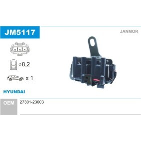Zündspule JM5117 von JANMOR günstig für 57,59 € online kaufen