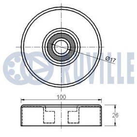 Generatorfreilauf 55616 von RUVILLE günstig für 30,45 € online kaufen