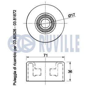 Steuerkettenspanner 3450003 von RUVILLE günstig für 87,39 € online kaufen