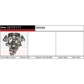 Bremssattel DC72111 von DELCO REMY günstig für 67,65 € online kaufen