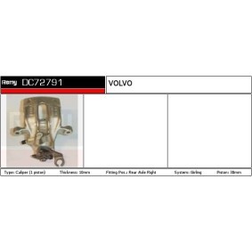 Bremssattel DC72791 von DELCO REMY günstig für 78,64 € online kaufen