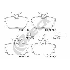 Achetez des Plaquettes de frein BRECK 23446 00 702 10 à prix pour 49,30 €