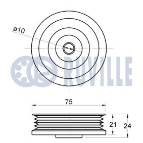 Wasserpumpe 66914 von RUVILLE günstig für 66,28 € online kaufen