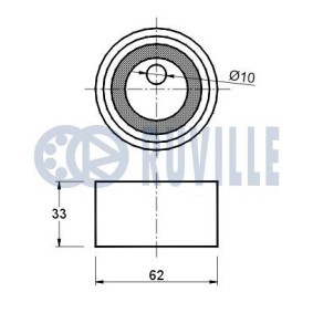 Wälzlager, Domlager 865205 von RUVILLE günstig für 15,59 € online kaufen