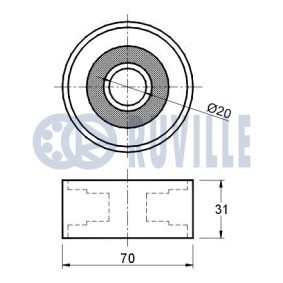 Nockenwelle 215031 von RUVILLE günstig für 193,92 € online kaufen