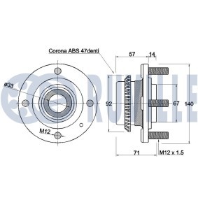 Rollensatz, Zahnriemen 5554150 von RUVILLE günstig für 64,78 € online kaufen