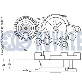 Zahnriemensatz 5681072 von RUVILLE günstig für 174,59 € online kaufen
