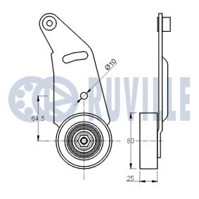 Rollensatz, Zahnriemen 5583550 von RUVILLE günstig für 66,43 € online kaufen