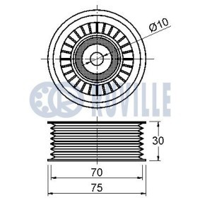 Zahnriemensatz 5720270 von RUVILLE günstig für 26,73 € online kaufen