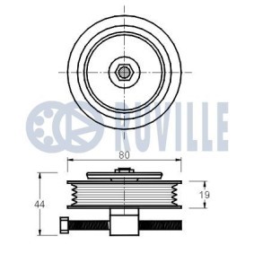 Radlagersatz 5592 von RUVILLE günstig für 42,25 € online kaufen