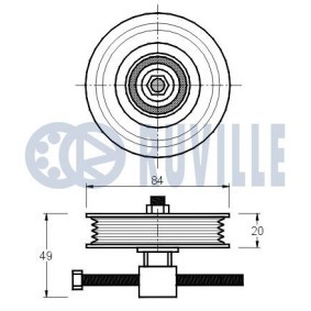 Radlagersatz 7710 von RUVILLE günstig für 25,86 € online kaufen