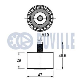 Radlagersatz 7718 von RUVILLE günstig für 62,36 € online kaufen