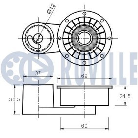 Radlagersatz 8938 von RUVILLE günstig für 113,93 € online kaufen