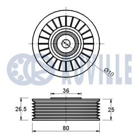Radlagersatz 5027 von RUVILLE günstig für 34,82 € online kaufen
