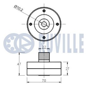 Radlagersatz 5032 von RUVILLE günstig für 50,48 € online kaufen