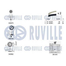 Radlagersatz 6532 von RUVILLE günstig für 93,65 € online kaufen